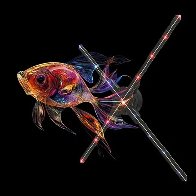 Безжичен холографски проекция 3D вентилатор